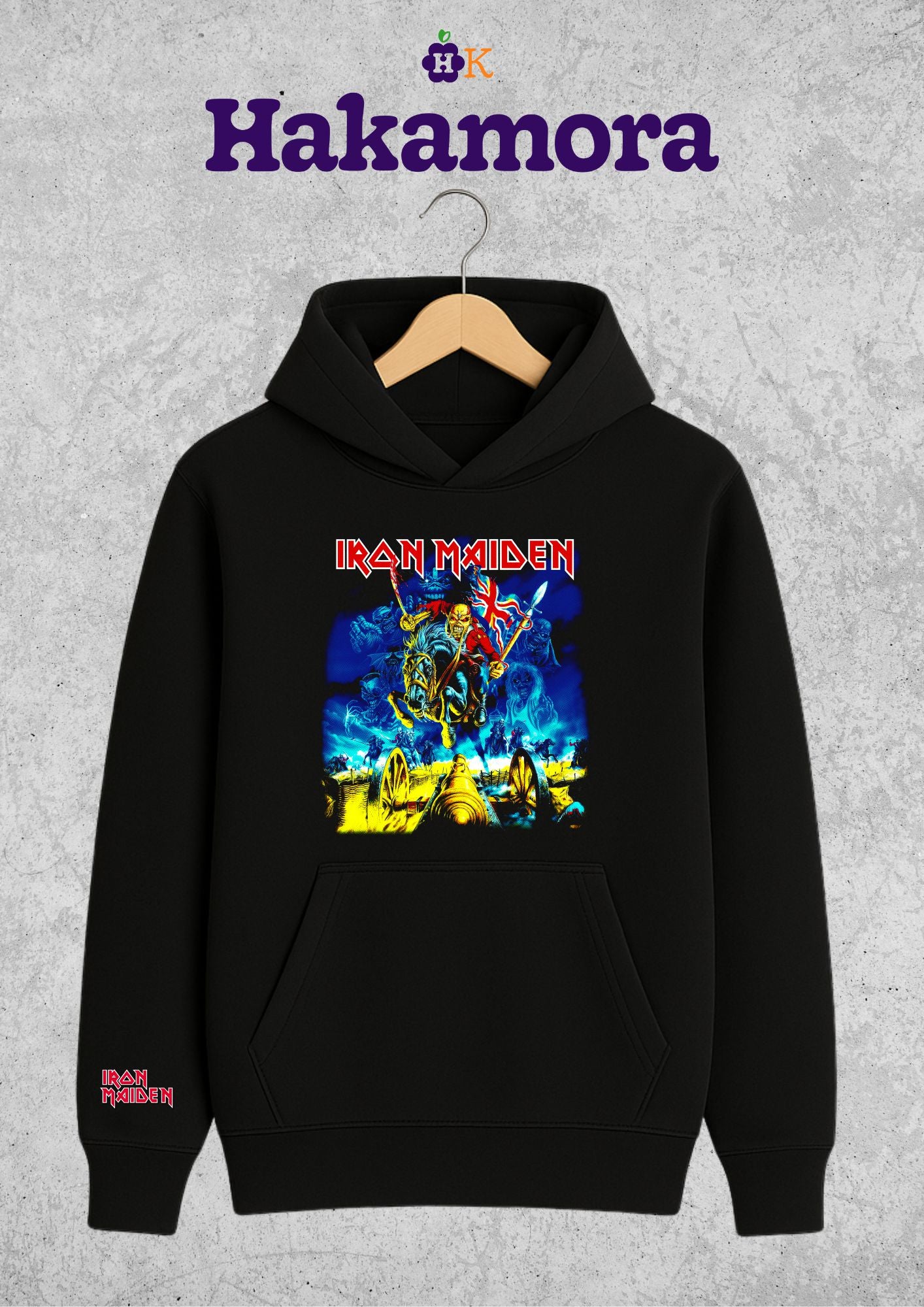IRON MAIDEN BLACK 1