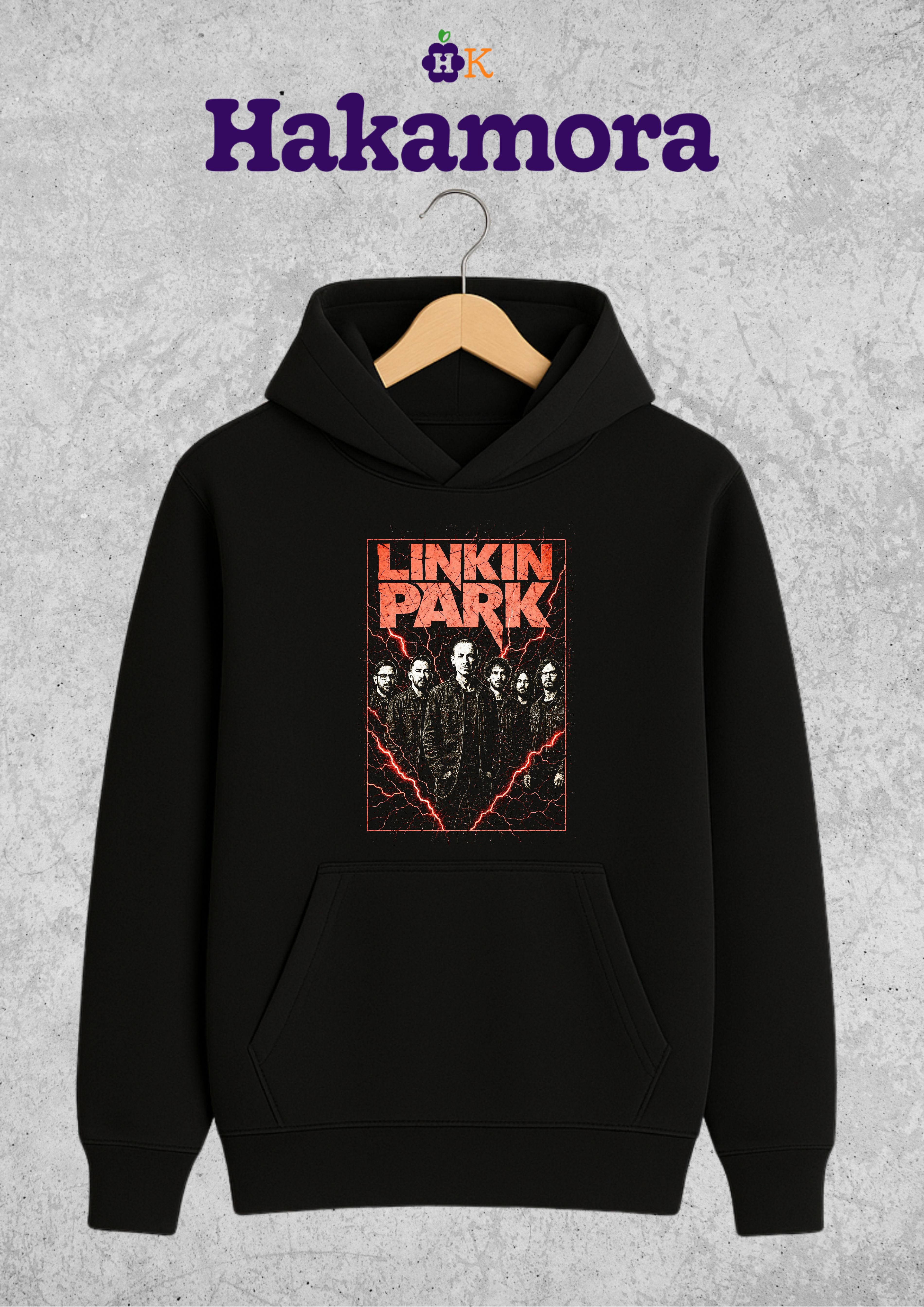 Buso Linkin Park Integrantes Hoodie Rock