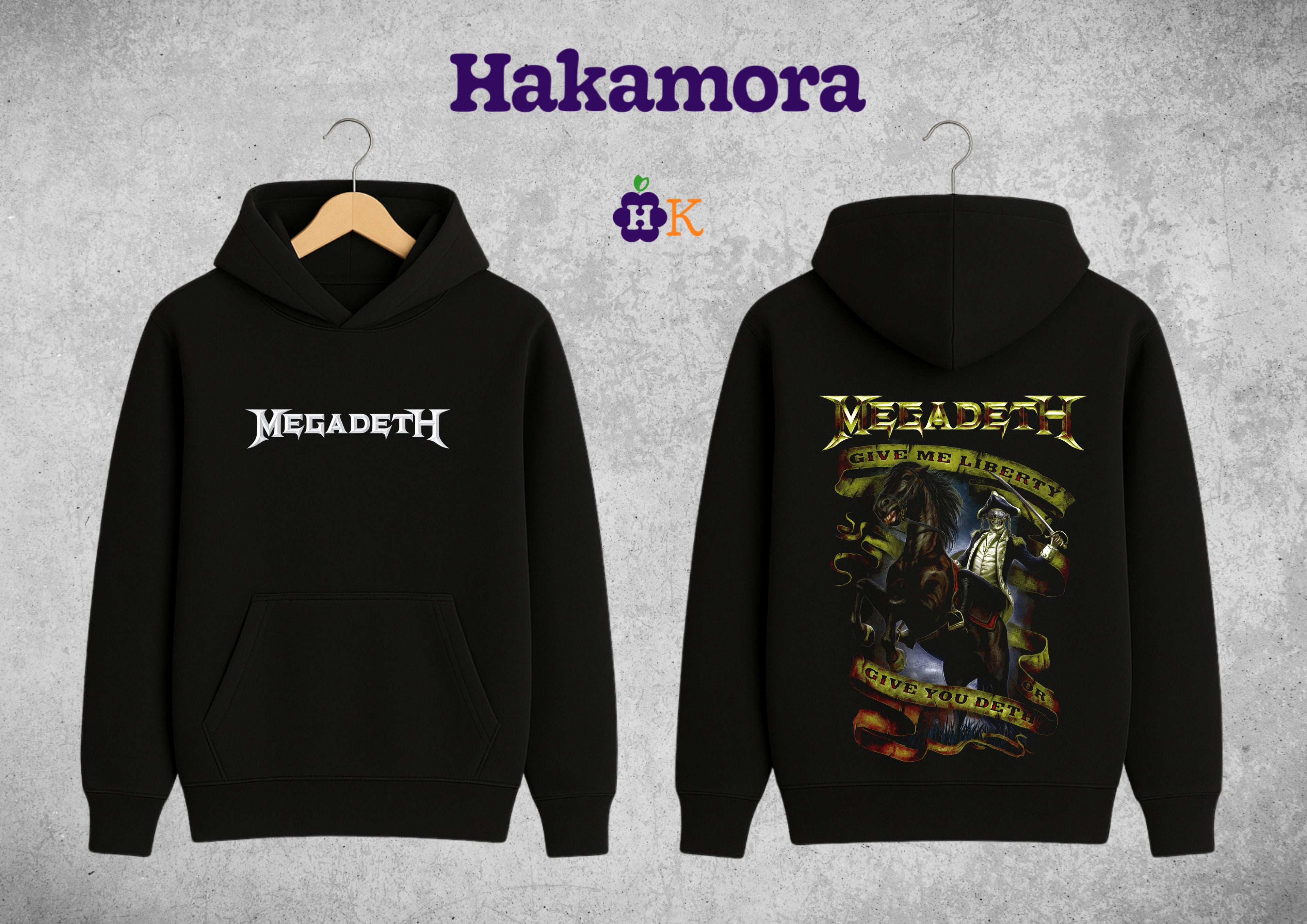 Buso hoodie Megadeth Give Me Liberty Heavy Metal