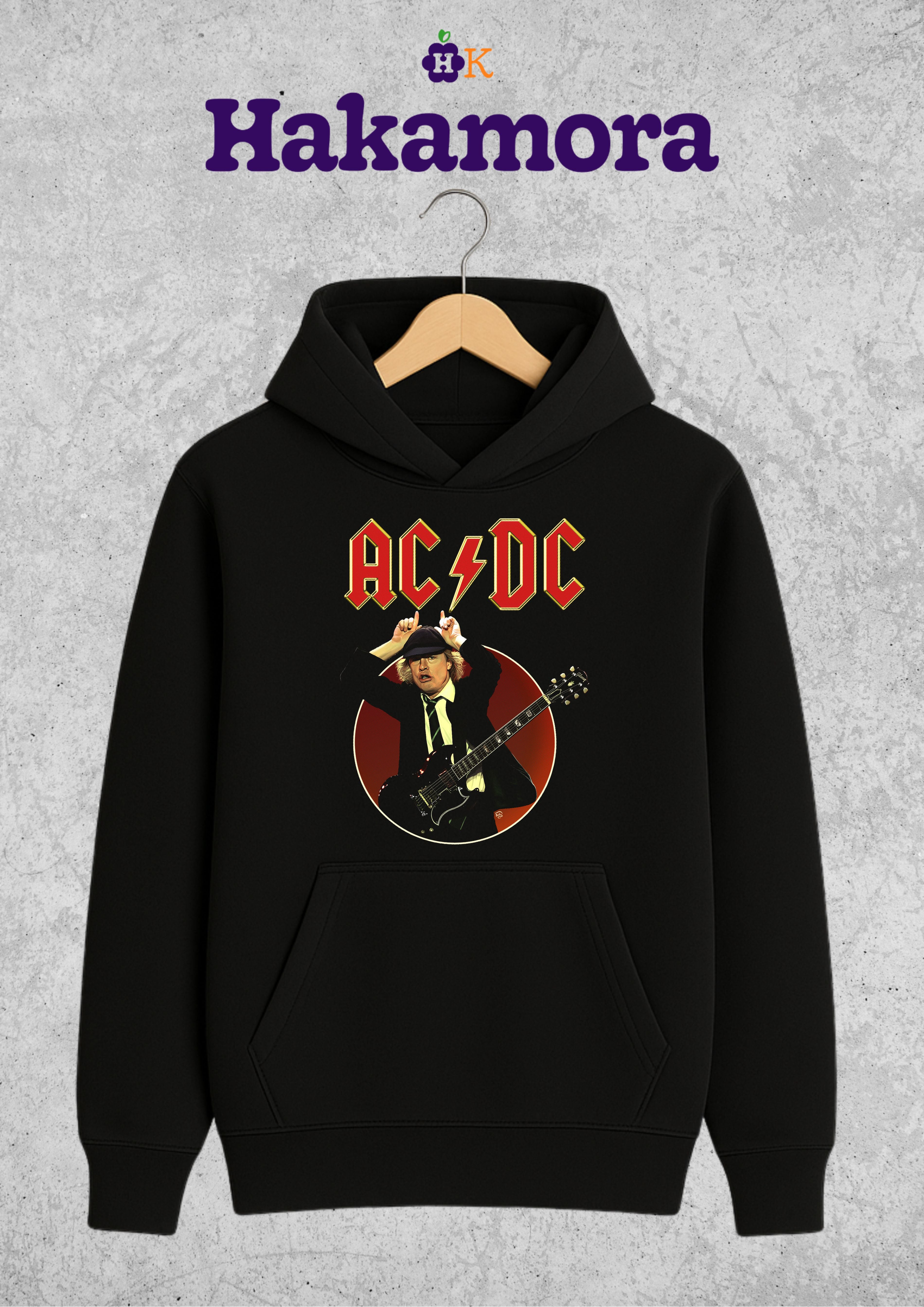 Buso AC-DC Angus Young Hoodie capotero