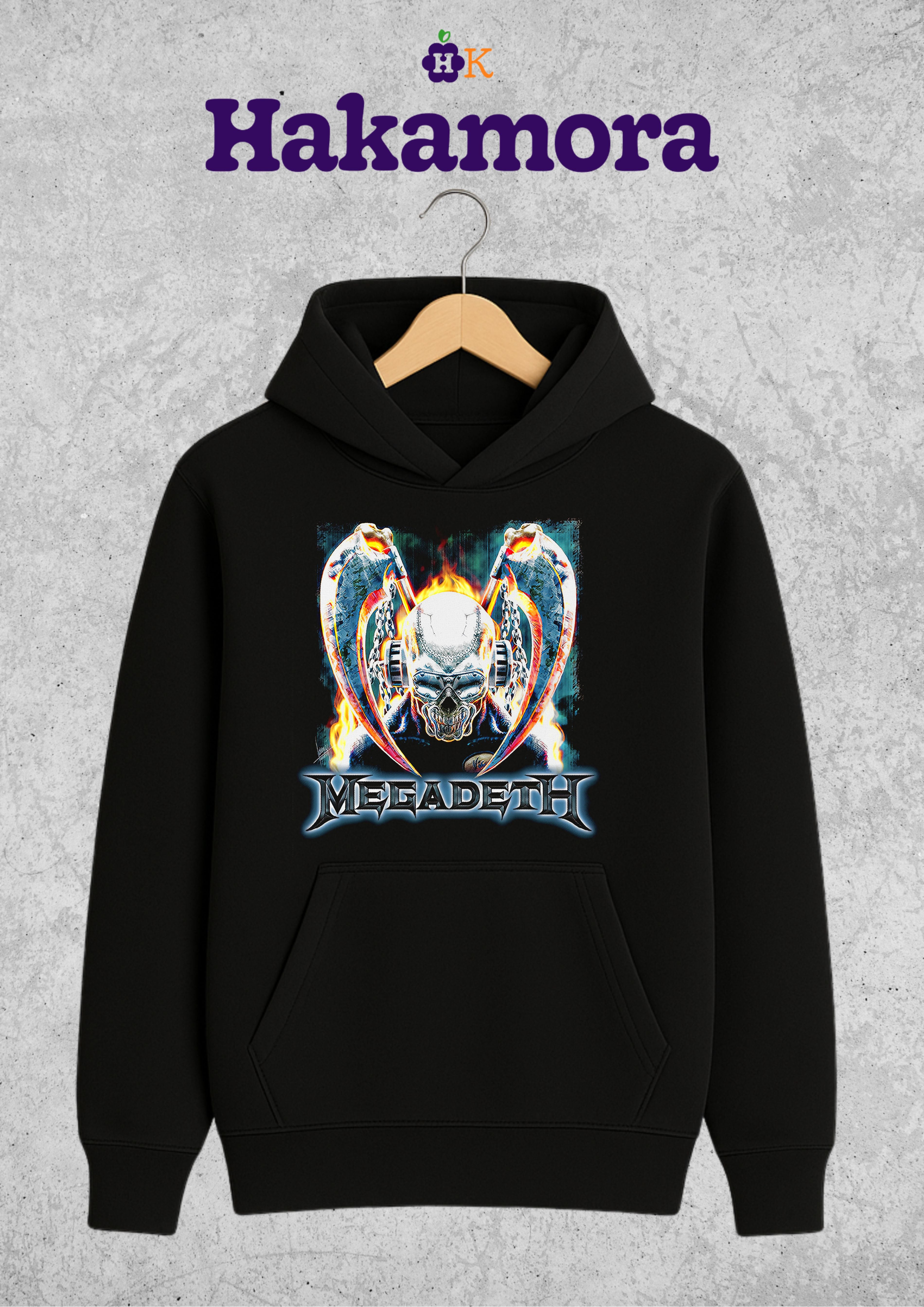 Buso Hoodie Megadeth thrash metal