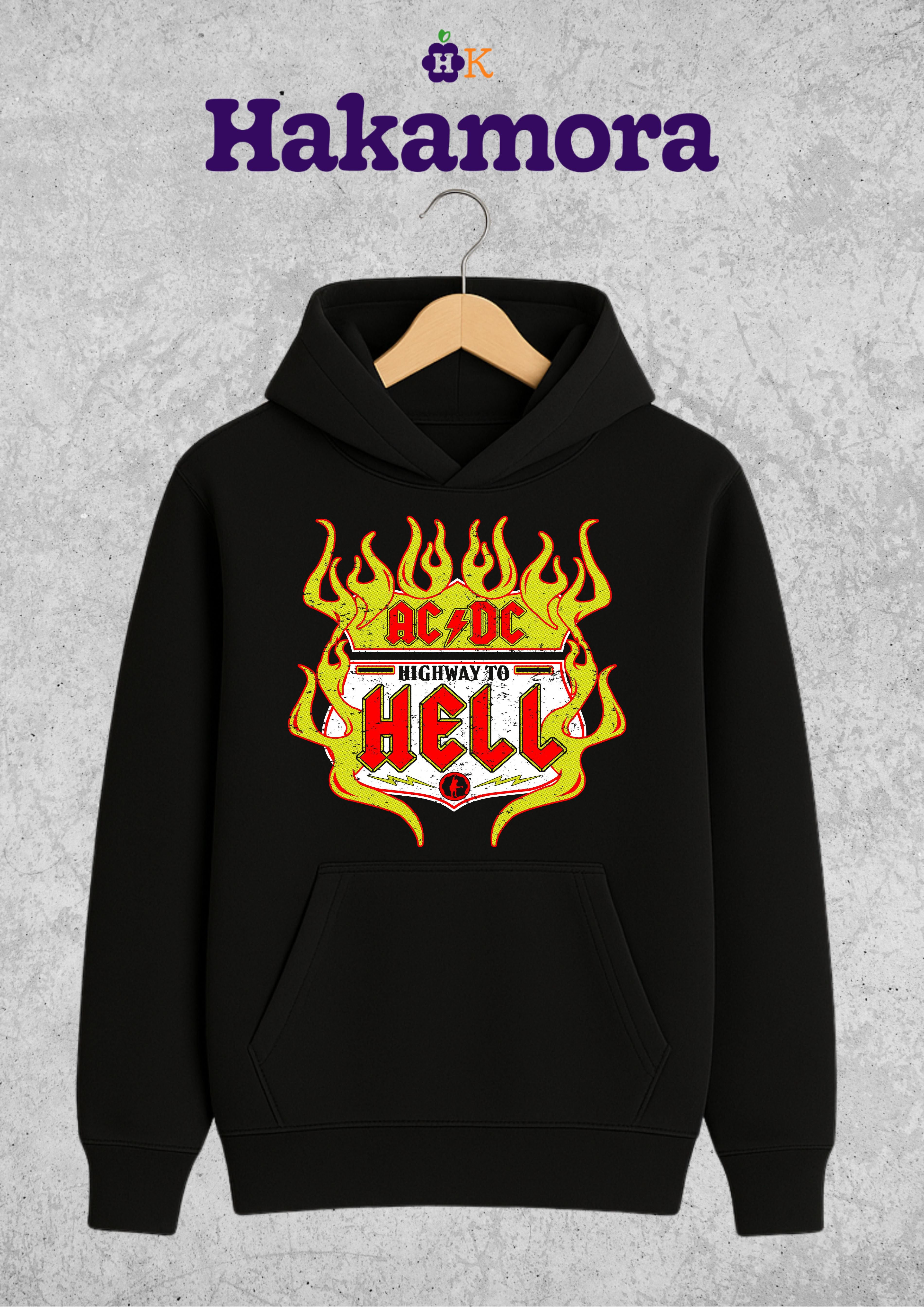Buso AC/DC Highway to Hell Hoodie Hard Rock