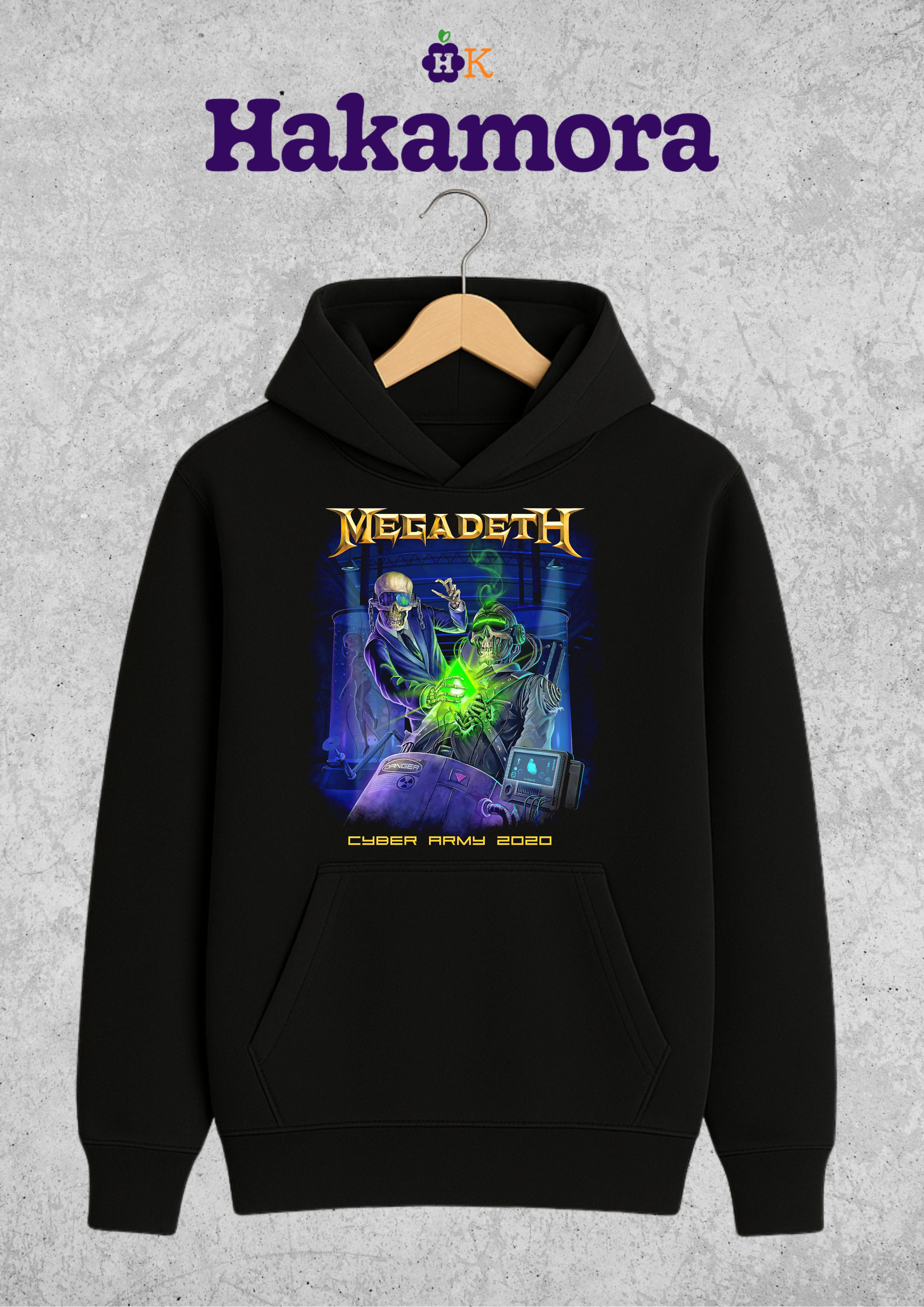 Buso Hoodie Megadeth Ciber Army