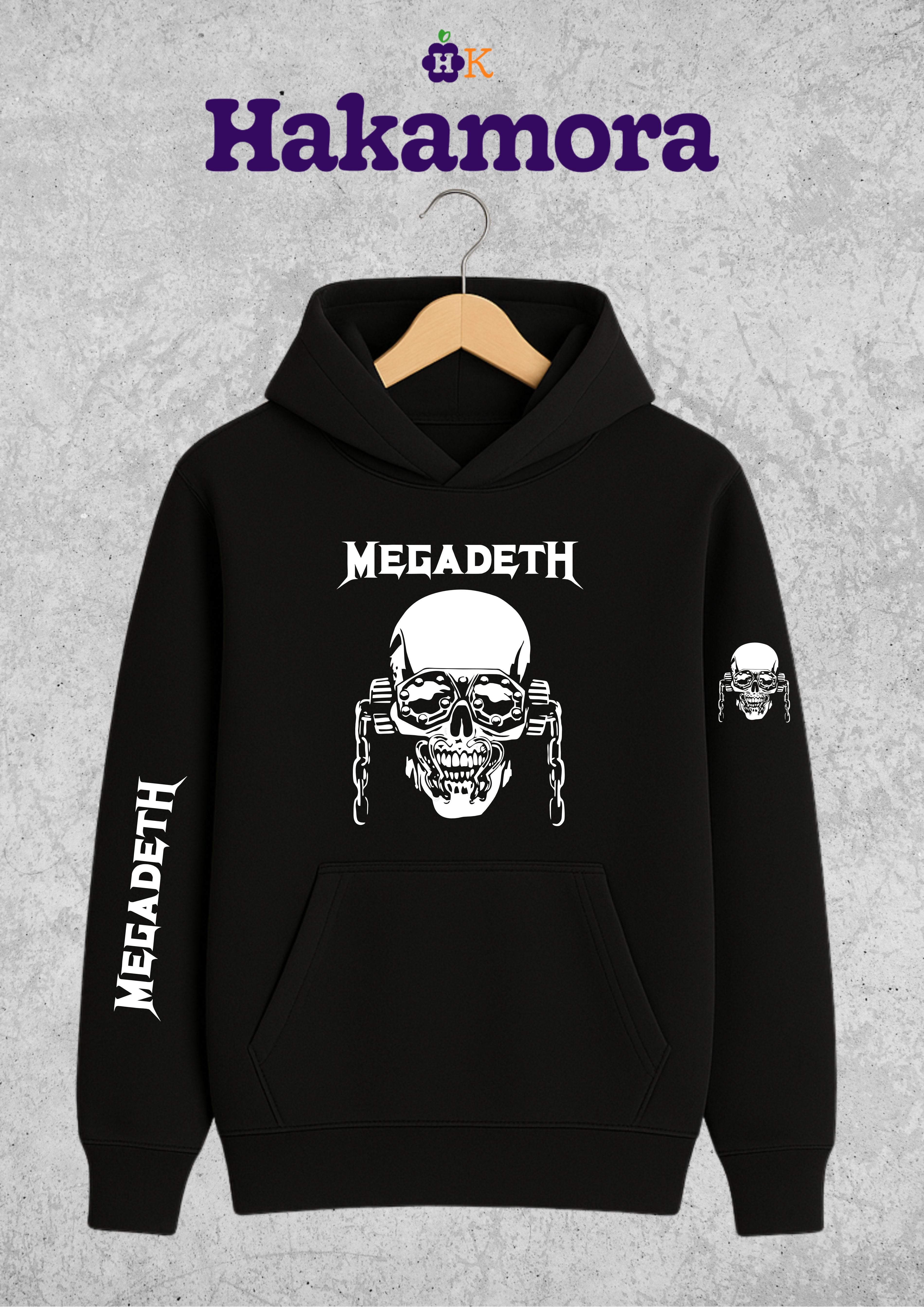 Buso Hoodie Megadeth Clasico Blood in the Water