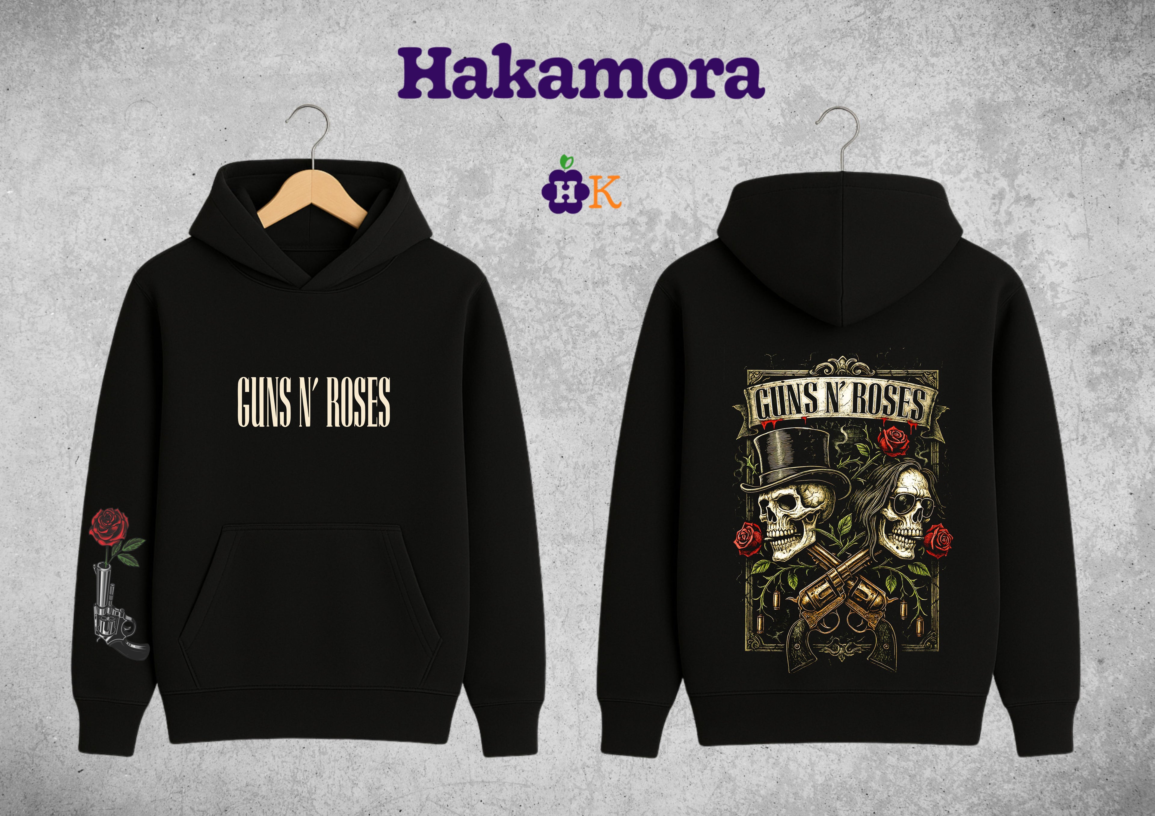 Buso Guns N' Roses Pistolas y Rosas