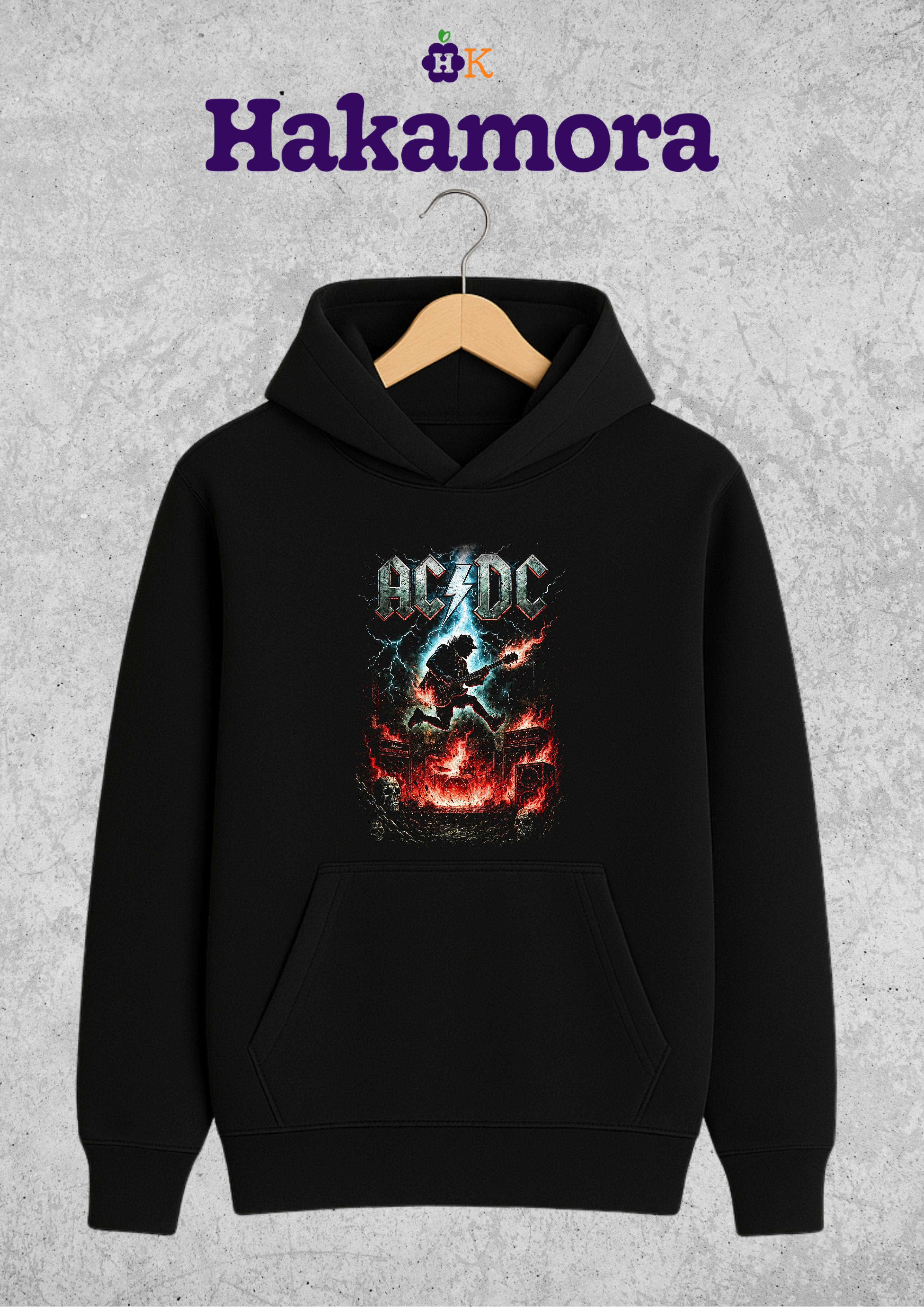 Buso capotero AC/DC Angus Young Hoodie