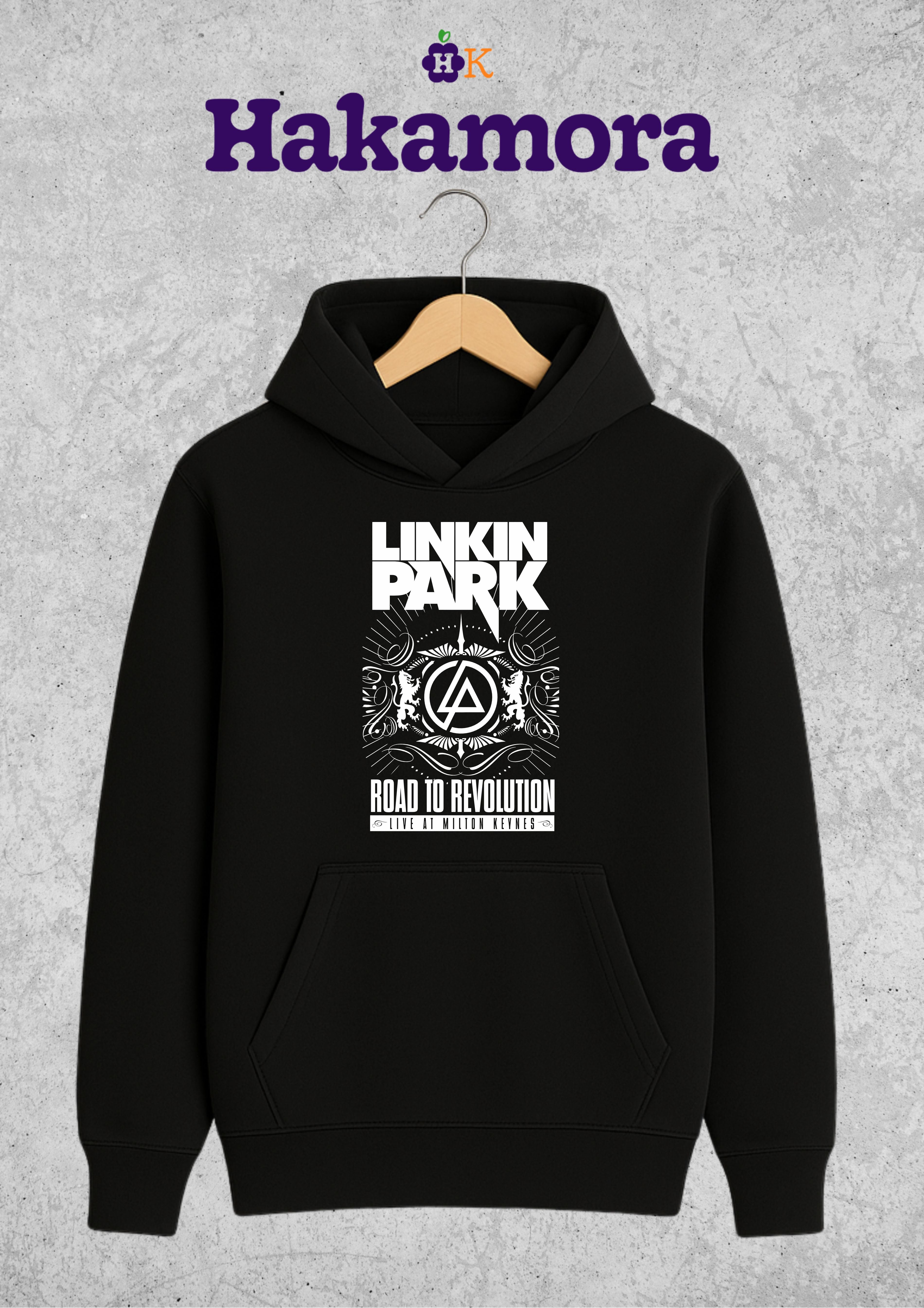 Buso Linkin Park Road to Revolution Hoodie Negro