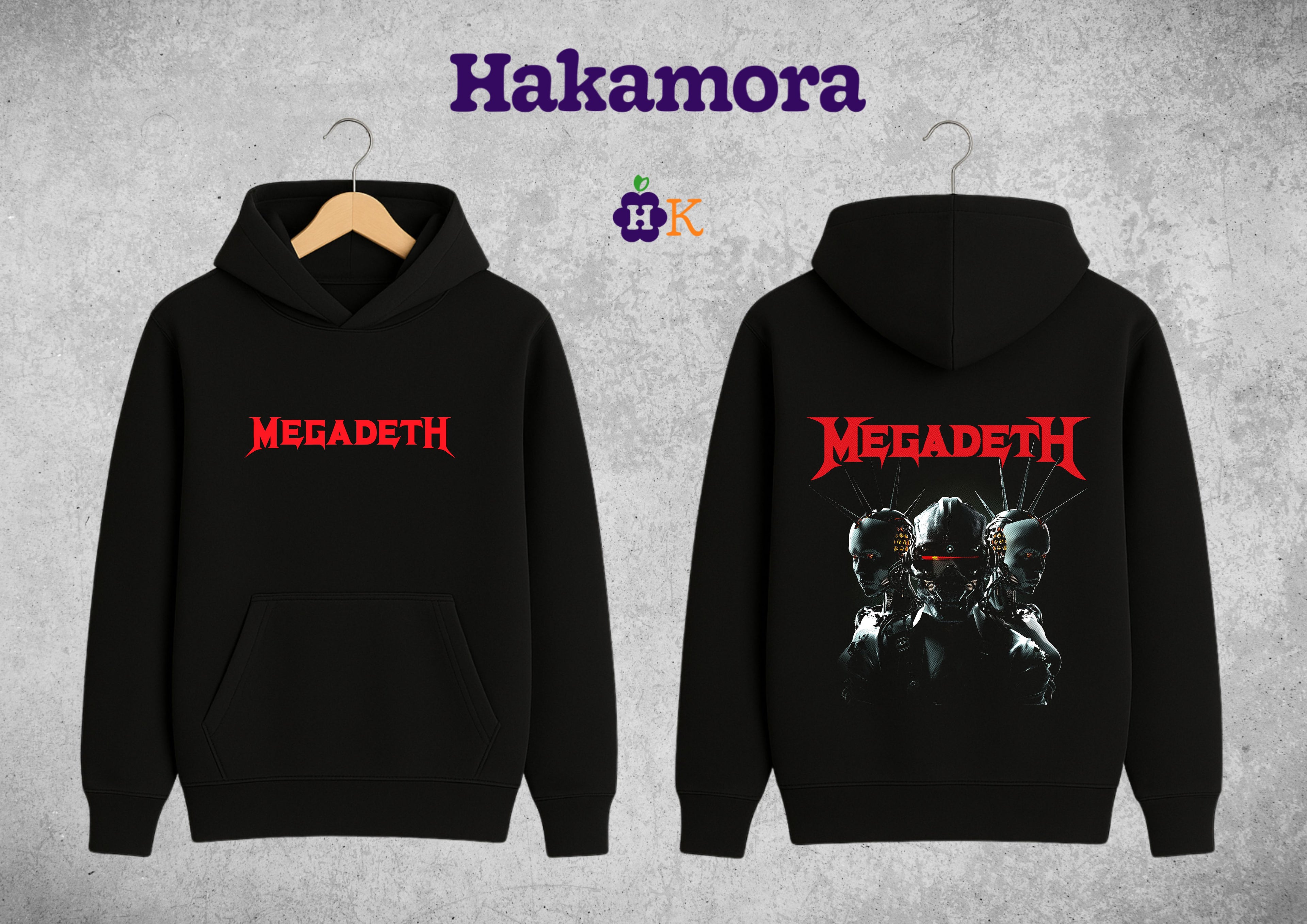 Buso capotero Megadeth Thrash Metal Dystopia