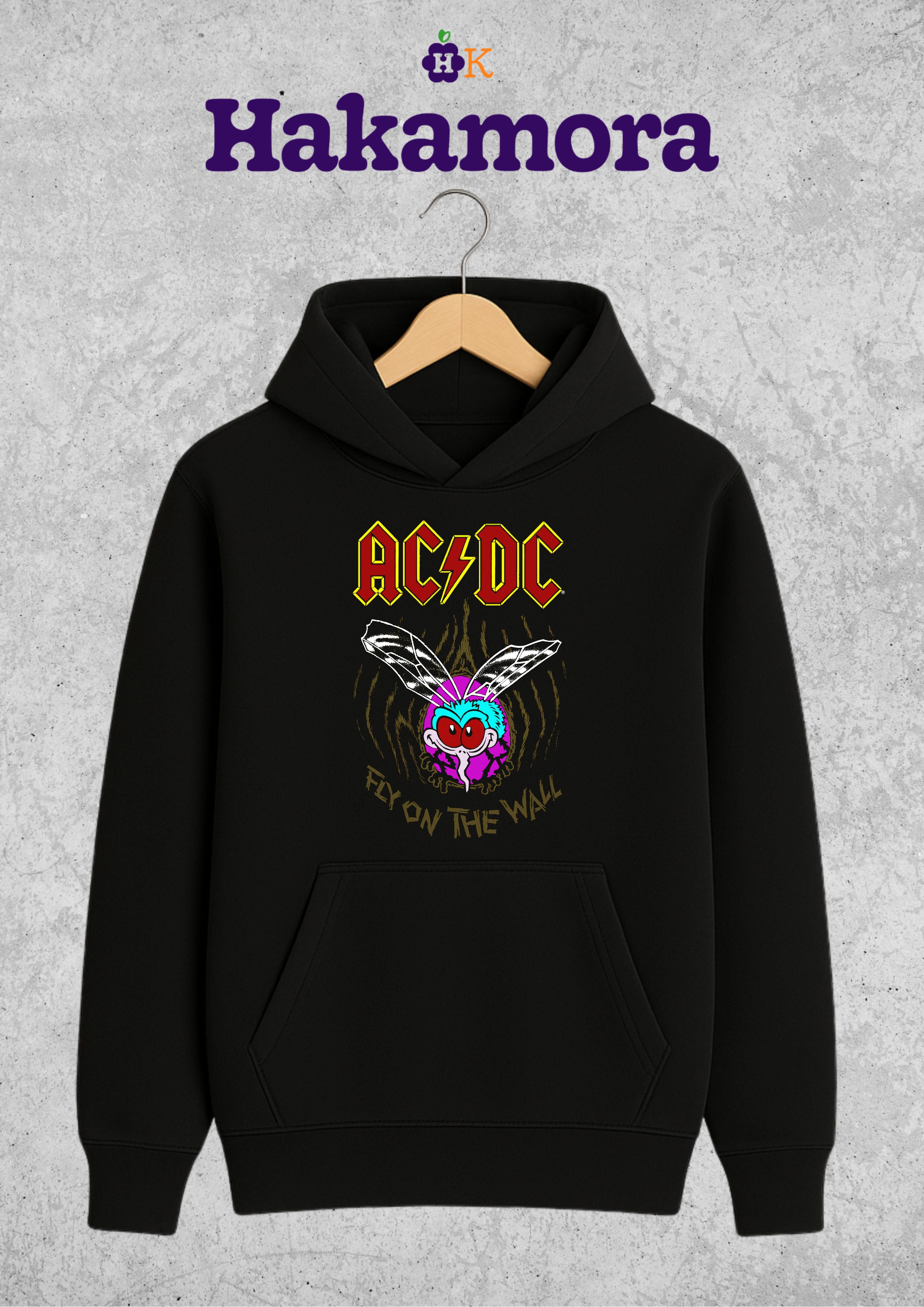 Buso capotero AC/DC Fly on the Wall Hoodie