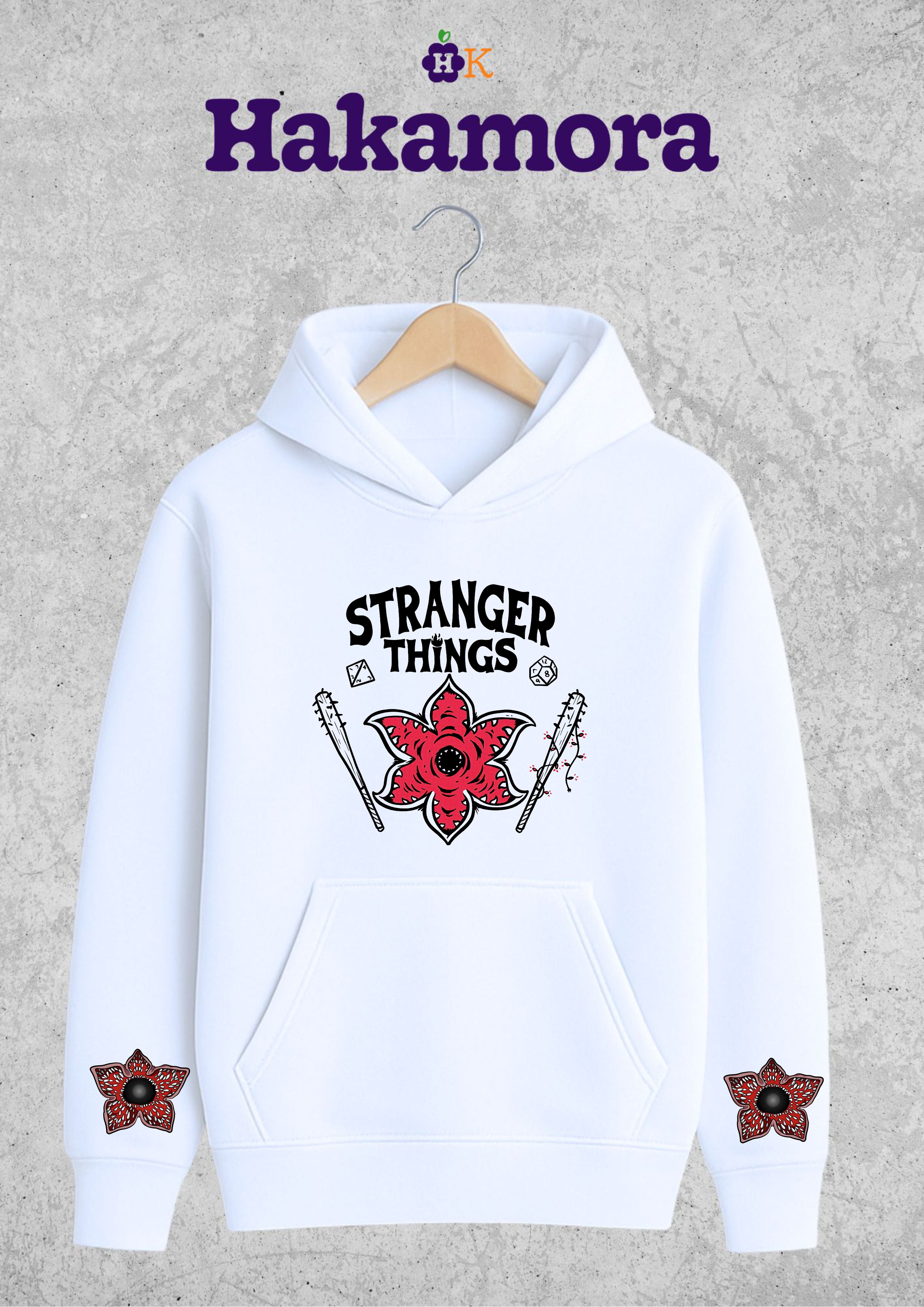 Buso Stranger Things Demogorgon Blanco