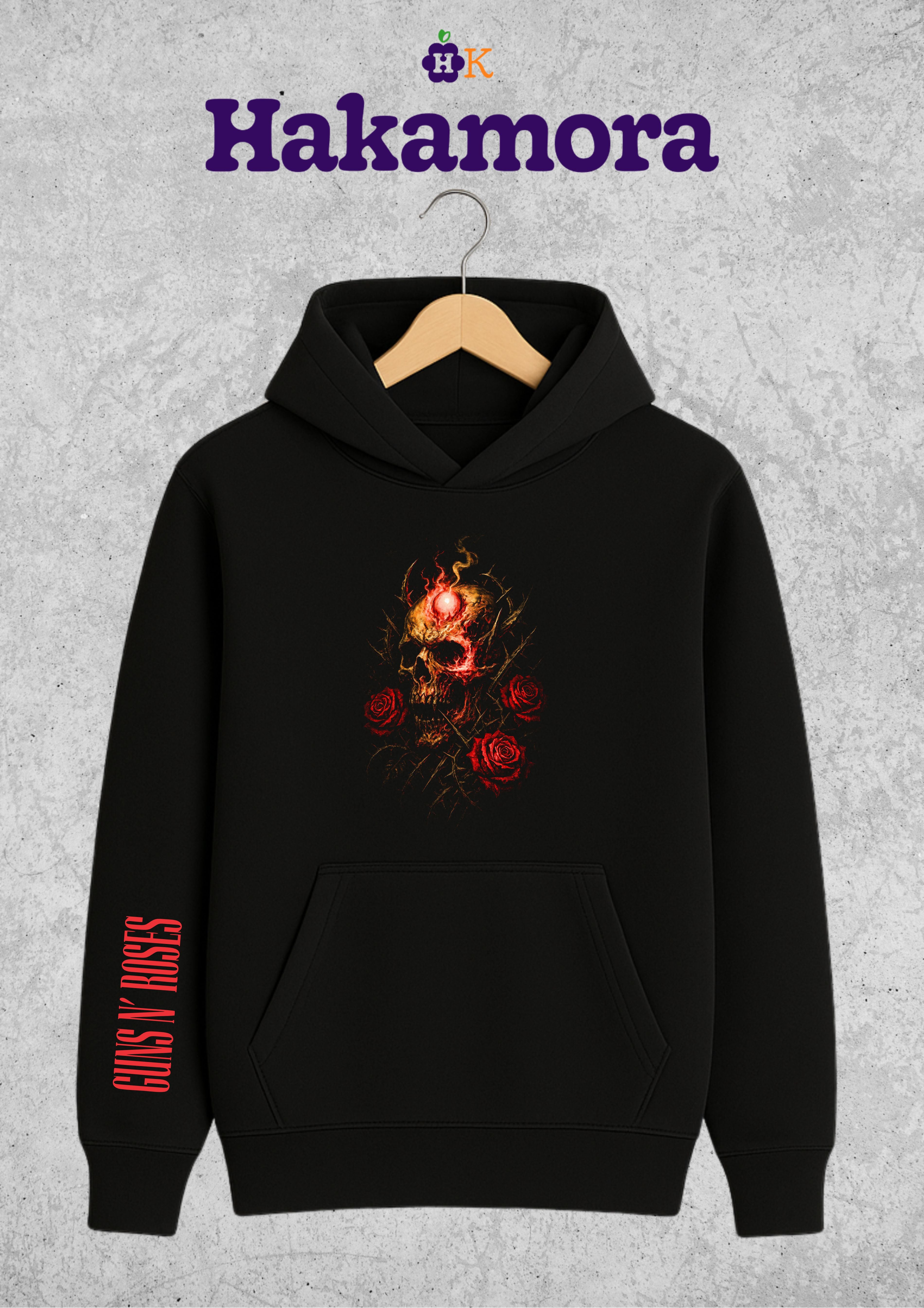 Buso Guns N' Roses Rosas y Caos